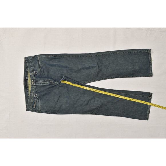 Calvin Klein Jeans Men's Bootcut Denim Blue Jeans Regular Size 34x30 - Picture 3 of 8